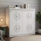 Lit escamotable avec prise intégrée et ports USB