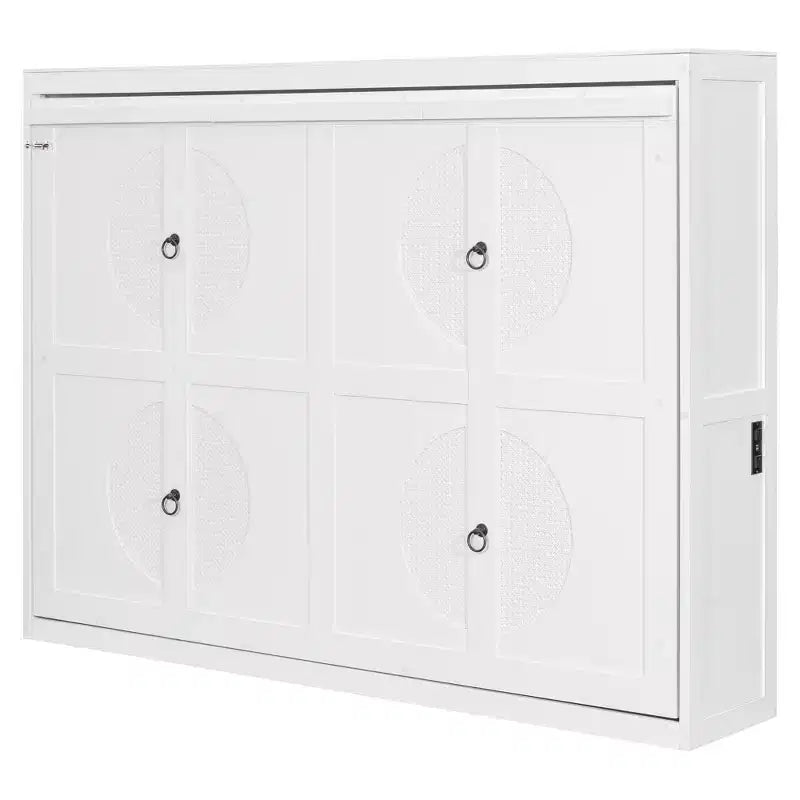 Lit escamotable avec prise intégrée et ports USB