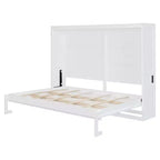Lit escamotable avec prise intégrée et ports USB
