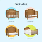 Lit de bébé convertible 4-en-1 Nolan